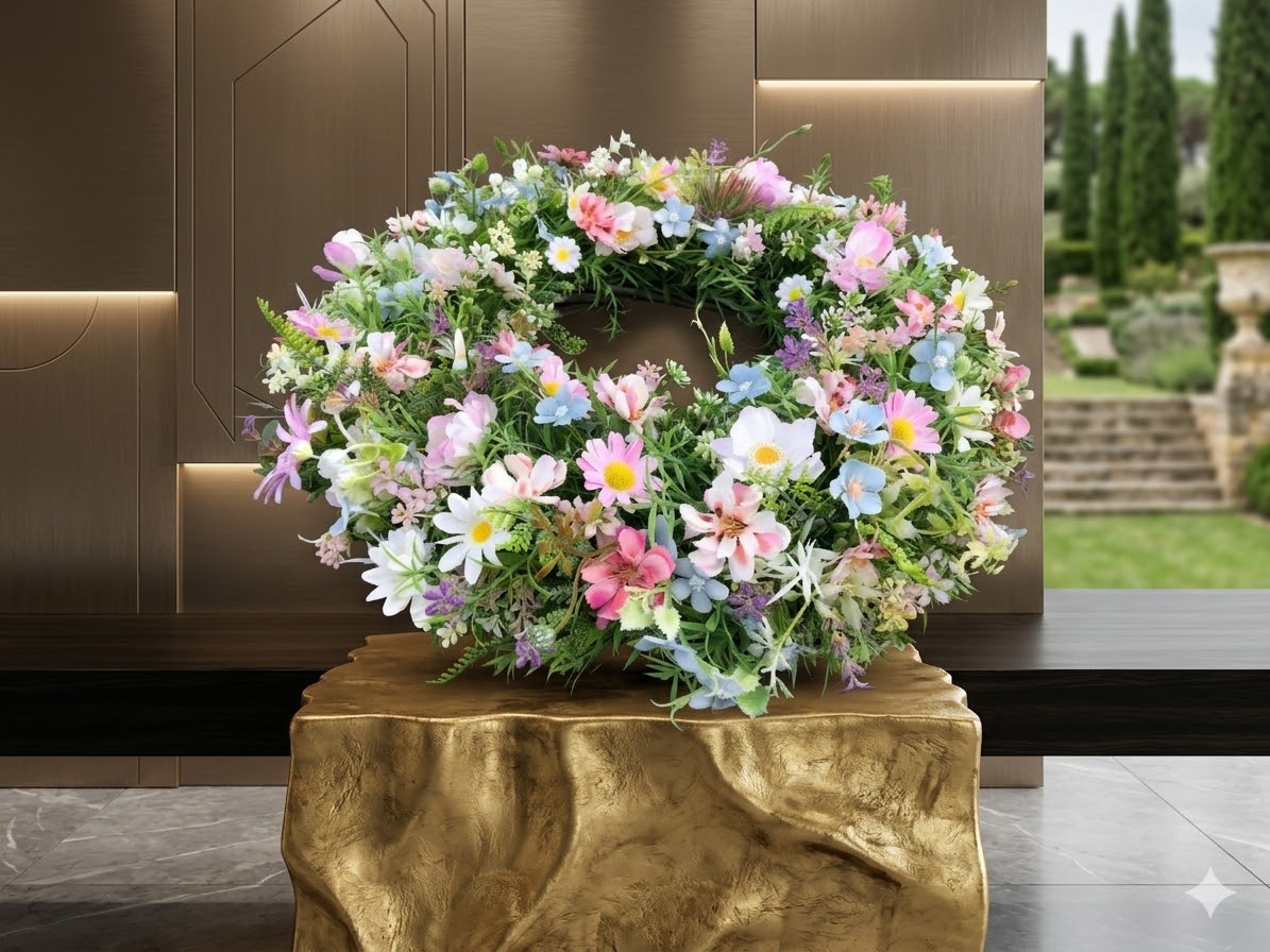 Luxusní věnec na dveře